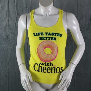 Cherrios Promo Shirt - Women's Tank Top -Size Small-Life is Better with Cheerios